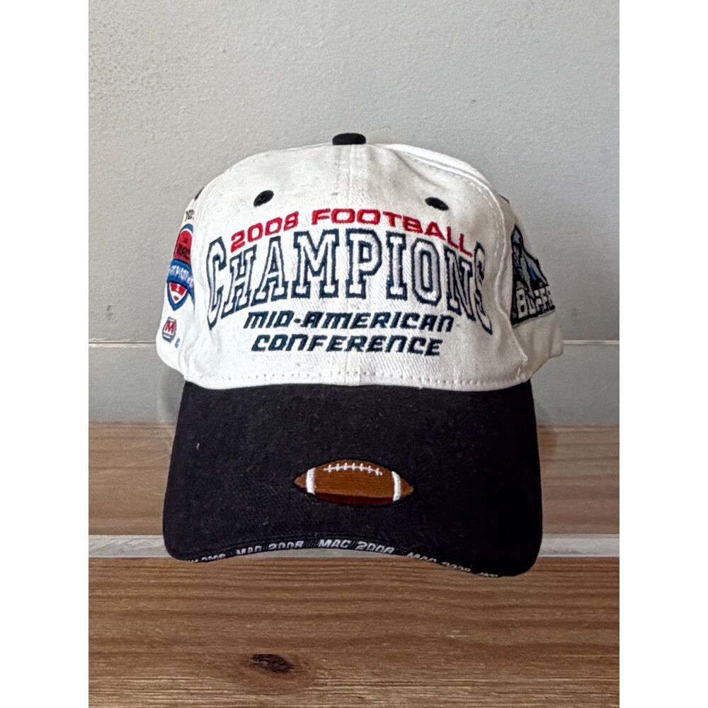 2008 Buffalo Bulls Mid-American Conference Football Champions Hat NWT
